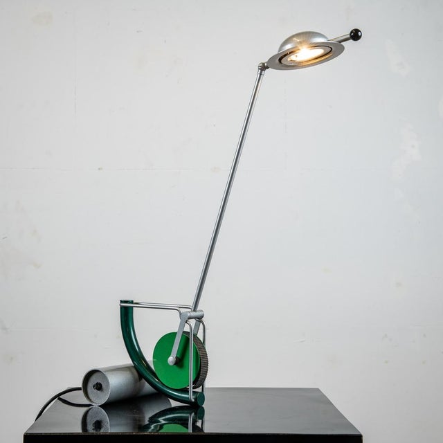 Postmodern Gideon Desk Lamp by Martine Bedin, 1980s For Sale - Image 3 of 15