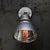 1950s Vintage Industrial Zeiss Ikon Ik180 Mercury Mirror Glass Wall Light For Sale - Image 5 of 10