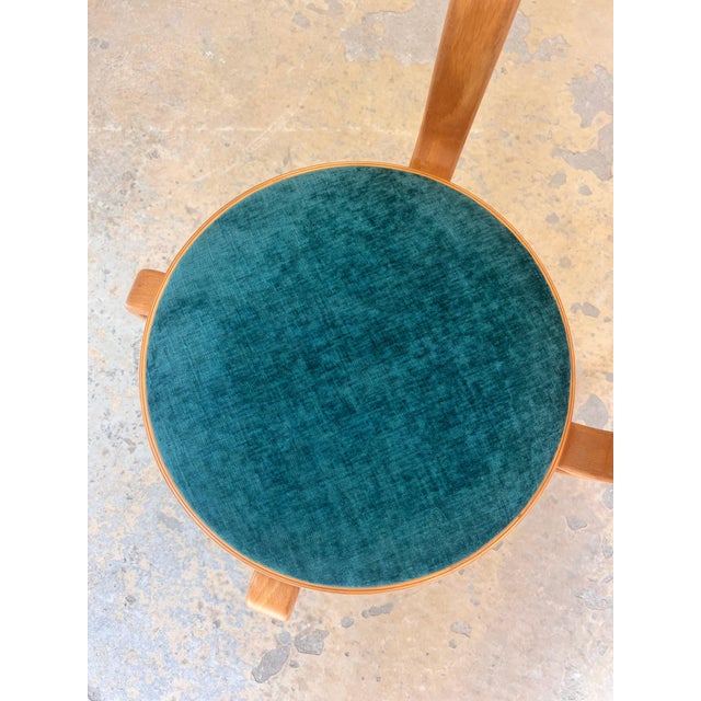 Series 8000 Turquoise Armchair in Beech by Thygesen & Sørensen for Magnus Olesen For Sale - Image 3 of 11