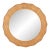 Yarley Round Rattan Mirror For Sale