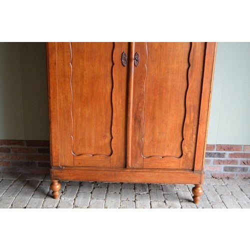 Biedermeier Cabinet in Oak For Sale - Image 4 of 10
