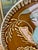 Brown Vintage Chinese Decorative Plate With Mythical Creature Motif by Ling Chi, Jinzhou. For Sale - Image 8 of 10