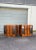 Pair of Mid Century Modern Brutalist Nightstands + Inset Smoked Mirrors | by Tobago For Sale - Image 13 of 13