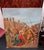 Stations of the Cross Jesus Falls Under the Cross (Third Station), 1800s, Oil Painting on Canvas For Sale - Image 3 of 6