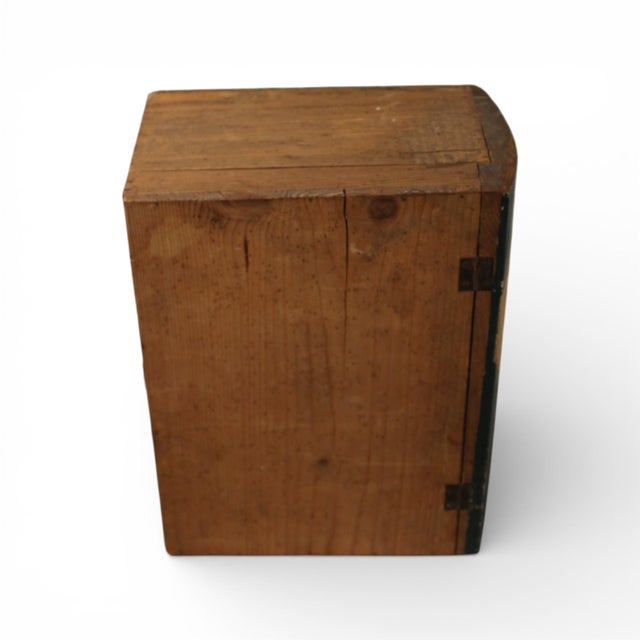 19th Century French Atique Set of 2 Wood Book Boxes For Sale - Image 4 of 4
