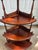 Brown Early 20th Century Eastlake Revival 5-Tier Mahogany Corner Etagere Shelf For Sale - Image 8 of 11