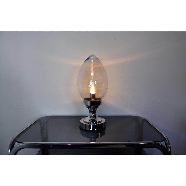 Murano Glass Membrane Table Lamp, Italy, 1960s For Sale - Image 4 of 10