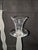 Anne Nilsson for Orrefors "Celeste" Frosted Crystal Candlesticks, Sweden (Pair) For Sale - Image 10 of 17