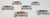 Set of six antique French hand made and hand-painted porcelain knife rests. Each depicts lovely floral design with deep...