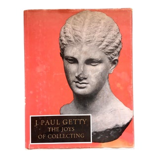 1960s The Joy of Collecting by J. Paul Getty Hardcover Coffee Table Book For Sale