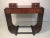 Brown Art Deco U Band Console Table For Sale - Image 8 of 13