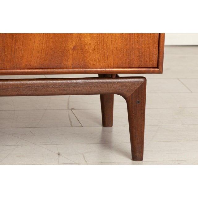 Mid-Century Danish Teak Sideboard by Arne Hovmand Olsen for Mogens Kold, 1960s For Sale - Image 11 of 14