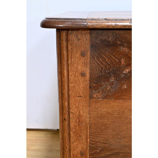 Late 19th Century Oak Chest For Sale - Image 10 of 18