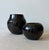 Vintage Santa Clara Pueblo Signed Blackware Pots or Vases, Set of 2 For Sale In San Diego - Image 6 of 15