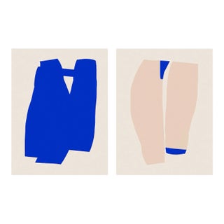 Contemporary Abstract Giclee Prints - Set of Two For Sale