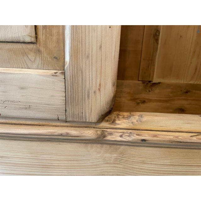 Antique Fir Cupboard, 1890s For Sale - Image 4 of 15