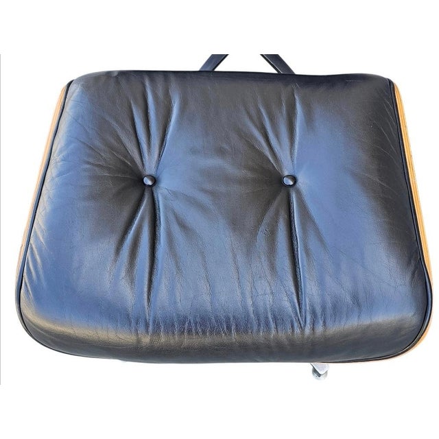1970s Mid Century Eames Style Lounge Chair and Ottoman by Plycraft For Sale - Image 15 of 18