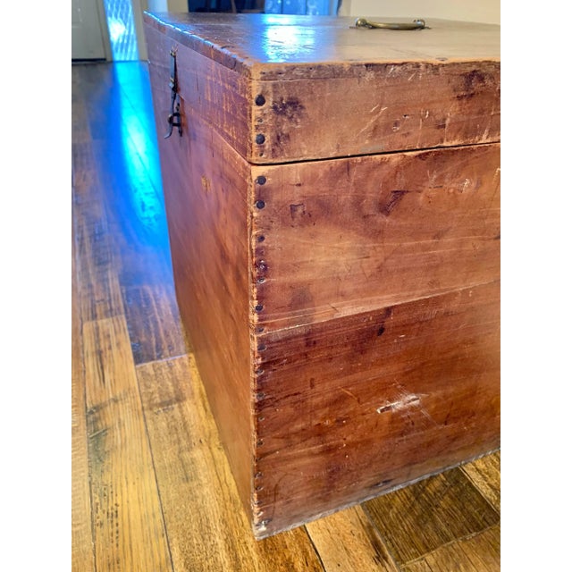 Early 20th Century French Wood Box For Sale - Image 9 of 12