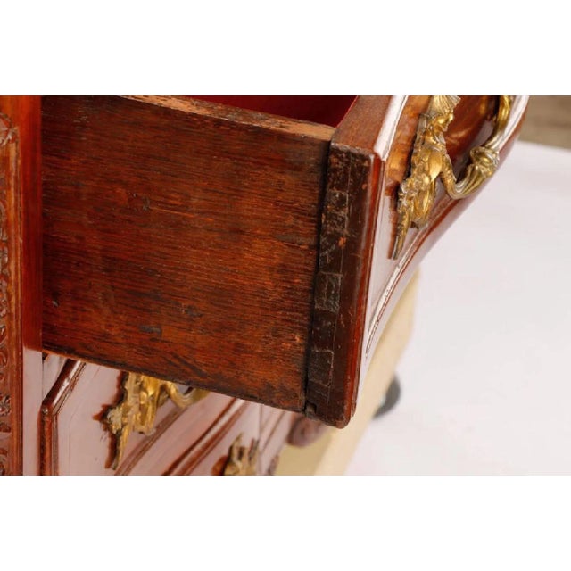 Late 18th Century Regence Chinoiserie Marble-Top Commode For Sale - Image 5 of 8