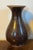 Antique Early 20th Century Japanese Brown Speckled Glaze Baluster Shape Porcelain Vase For Sale - Image 17 of 17