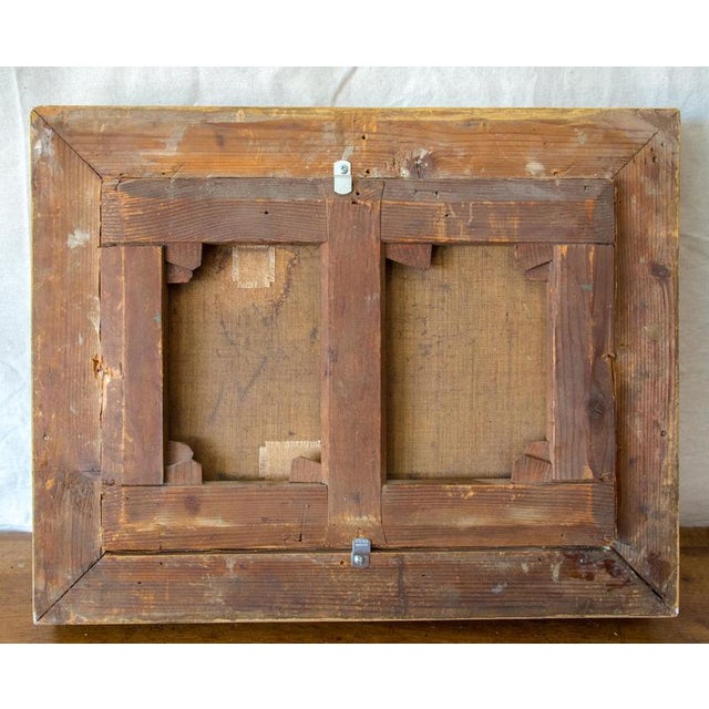 Nicolas-Victor Fonville, Landscape with a Bridge, 19th Century, Oil on Canvas For Sale - Image 5 of 6