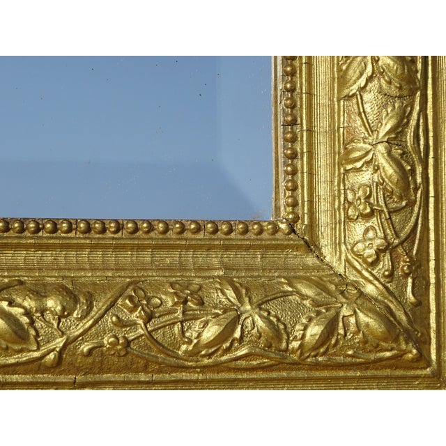 Antique Gilded Mirror, 1890s For Sale - Image 6 of 18