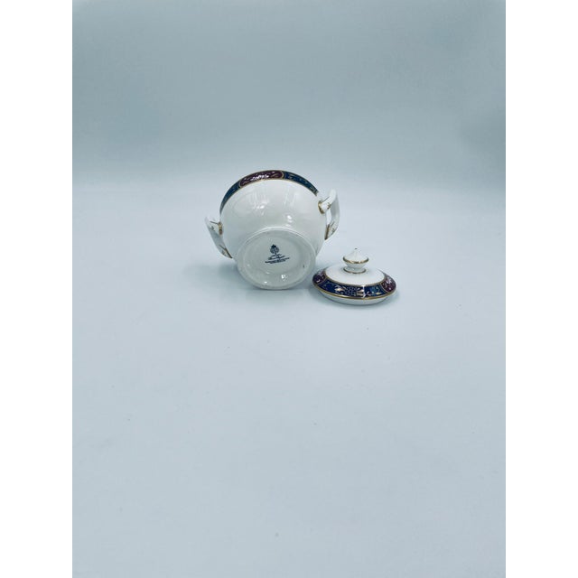 Ceramic Prince Regent Sugar Bowl in Porcelain from Royal Worcester, 1994 For Sale - Image 7 of 10