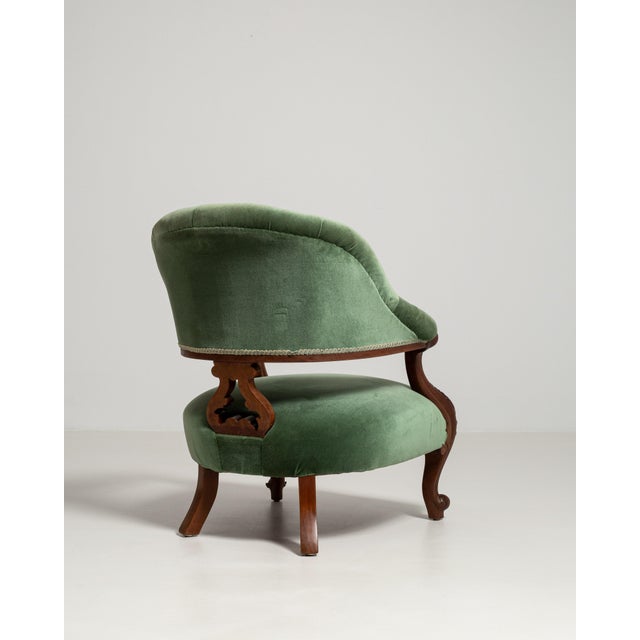 19th Century Louis Philippe Accent Chair, Antique, France, 19th Century For Sale - Image 5 of 14