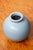 Rare "Aria" vase designed by Wilhelm Kåge. Hand made at Gustavsberg during the 1930s. Light blue striped glaze with hand...