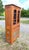 Antique Oak Flat Wall Pie Safe Cupboard W Pierced Tin Panel Bottom 1900s 1 Piece For Sale In Cleveland - Image 6 of 18