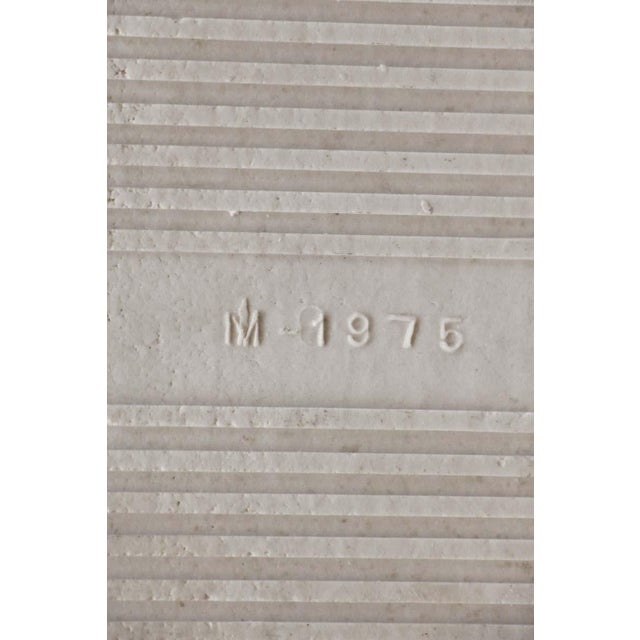 Ceramic Mid 20th Century Reclaimed Off White Ceramic Bathtub Soap Dish For Sale - Image 7 of 7