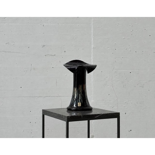 Modern Iridescent Eisch Studio Glass Vase, 1970s For Sale - Image 3 of 16