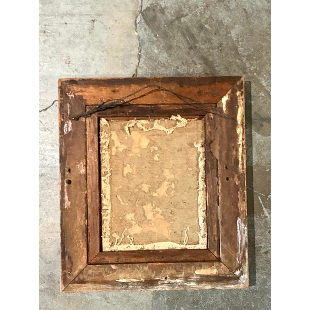 Vintage Boho Original Abstract Expressionist Still Life on Canvas For Sale - Image 12 of 12