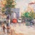 1960s 'The Arc De Triomphe From the Champs-Élysées' by Boucher, Mid-Century Paris, France, Post-Impressionist For Sale - Image 5 of 10