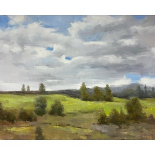 Impressionistic Landscape Original Oil Painting For Sale