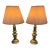 Vintage Stiffel Brass Table Lamps - Pair For Sale