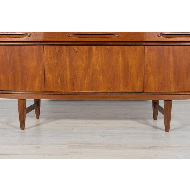Mid-Century British Teak Sideboard, 1960s For Sale - Image 12 of 18