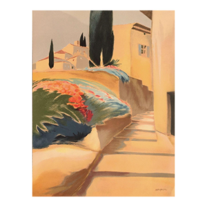 1994 Pascal Etchenic Stairs Lithograph