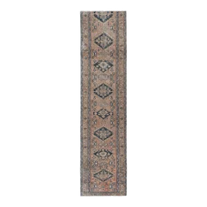 1960s Vintage Anatolian Hand-Knotted Wool Runner Rug