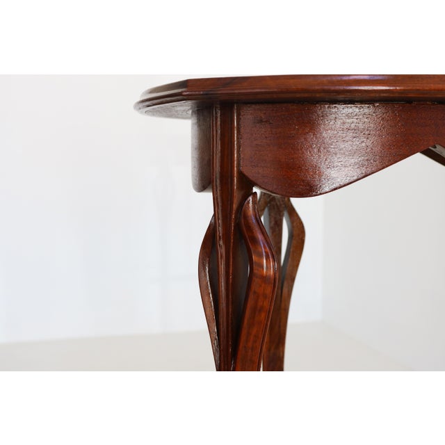 Antique French Art Nouveau Side Table by Louis Majorelle, 1900 For Sale - Image 6 of 12