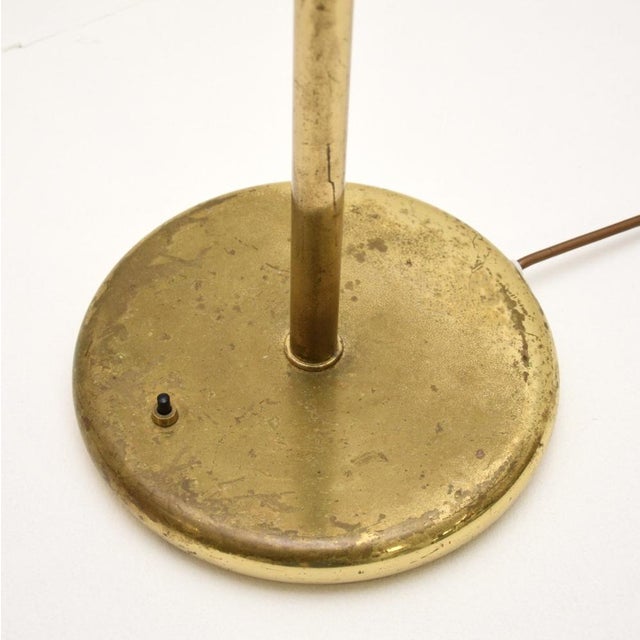 Metal Vintage Brass Desk Lamp, 1970s For Sale - Image 7 of 8