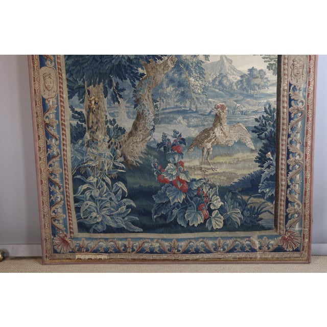 Textile Tapestry from Aubusson, Early 18th Century For Sale - Image 7 of 18