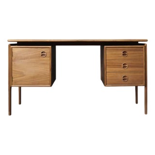 Vintage Danish Teak Desk by Arne Vodder for GV Møbler, 1960s For Sale