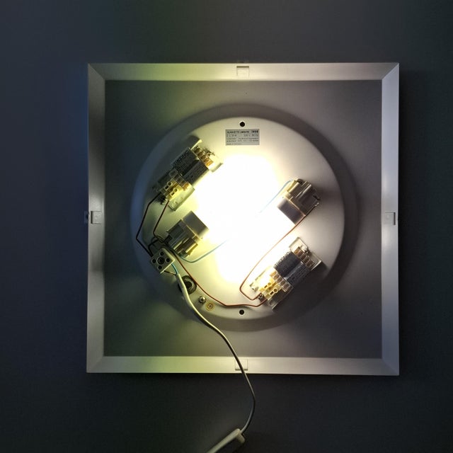 Pyramid-Shaped Wall Light from Glashütte Limburg, 1970s For Sale - Image 14 of 17