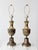 Brass Vintage Brass Urn Table Lamps Pair For Sale - Image 8 of 12