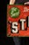American Step Up “Be Sure!” Embossed Tin Sign For Sale - Image 3 of 4