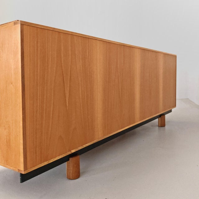 Low TV Cabinet in Light Walnut by Carlo Scarpa for Bernini, 1980s For Sale - Image 17 of 18