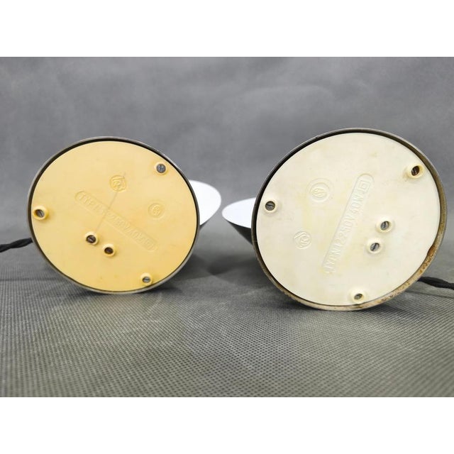 1930s Bauhaus Adjustable Table Lamps in Chrome, 1930s, Set of 2 For Sale - Image 5 of 11