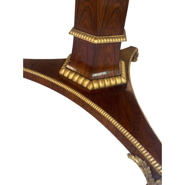 Late 19th Century English Pedestal Table For Sale - Image 10 of 10