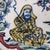 Chinese Ceramic Plate,Kangxi Marked Blue and White Porcelain Plate Hand Painted Figures Story Pattern For Sale - Image 9 of 11